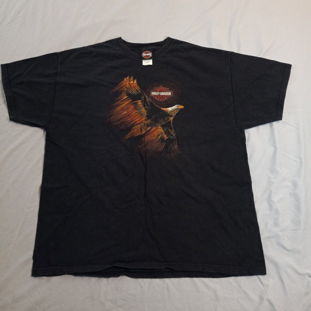 harley davidson motorcycle wausau wisconsin mens 2xl 100% cotton
